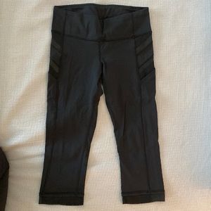 Lululemon workout cropped tights